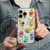 Cute Cartoon Fish Clear Phone Case, Kawaii Sea Creature Shockproof Soft Cover for iPhone