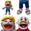 Funny Cartoon Open Mouth Boy Hand Puppet Plush Toy For Parent-child Interaction And Early Education Gift Characters)