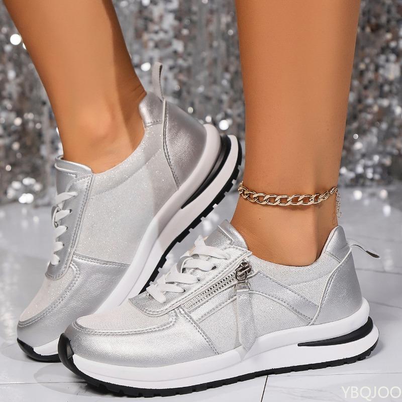 Fashion Women's Spring Summer New Large Flat Bottom Round Head Solid Color Front Strap Simple Comfortable Women's Single Shoe