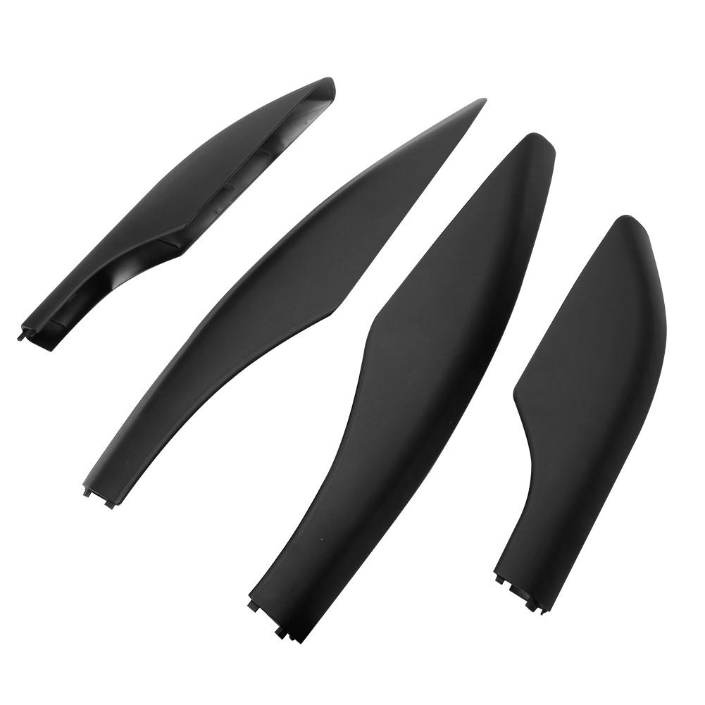 Αντικατάσταση αξεσουάρ αυτοκινήτου Rack Bar Rail End Cover Shell Cap 4Pcs For Toyota Fortuner AN50 AN60 Hilux SW4 2004 -2013 2014 2015