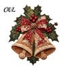 Vánoční patchwork látka DIY Decor Kit Sada, Santa Sněhulák Strom Řemeslné sady pro domov Vintage sváteční šití pro dospělé, Projekty v ručně vyráběném stylu