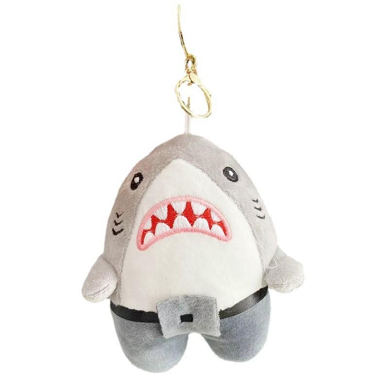 And Soft Cuddly Plush Shark Keychain Adorable Stuffed Animal For Kids Adults And