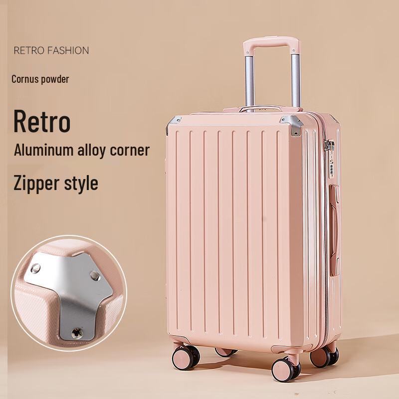 Ruyishi Fashion Travel Suitcase with Spinner Wheels 26 inch