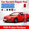 Für Proton Perdana Lackreparaturstift Touch-Up Kratzerentferner DIY Autozubehör Schwarz Weiß Silber Grau Blau Rot