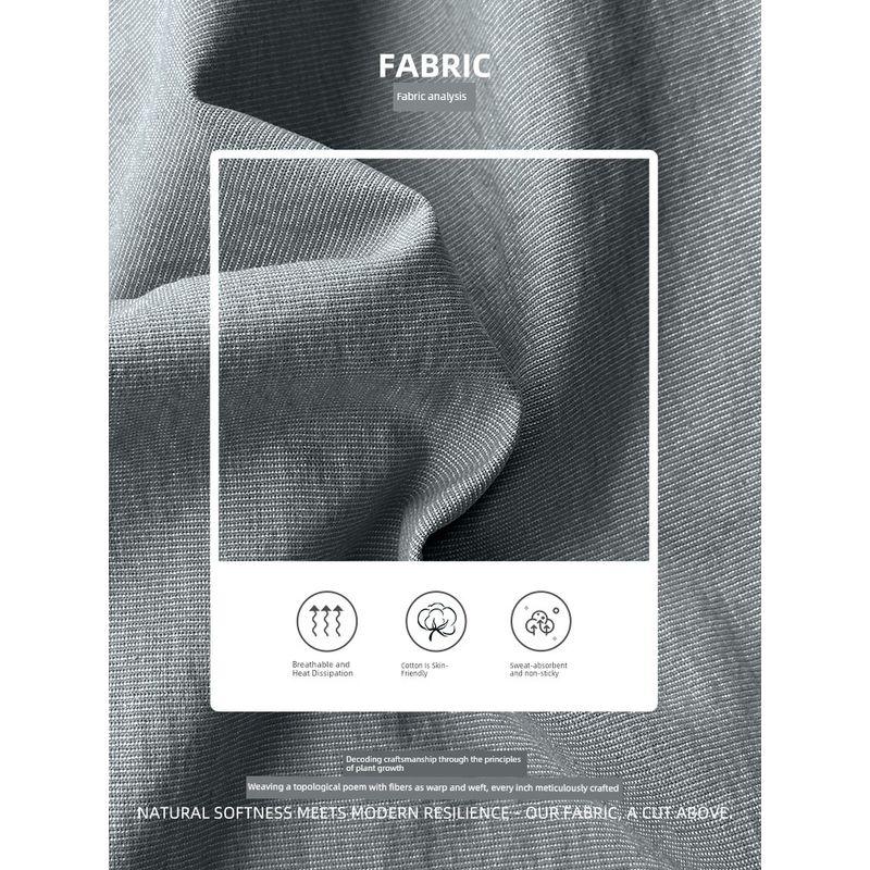 Menseye Men's Casual Pants, New Spring/Summer Style, Same Style as in Shopping Malls, Japanese Simple Versatile Cropped Pants