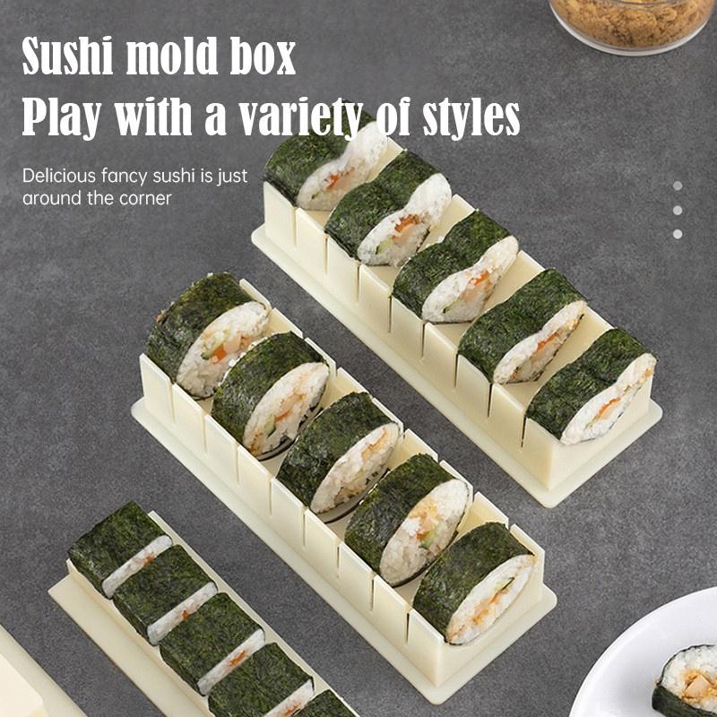 Complete Sushi Making Kit With Various Shape Molds And Sushi Knife Perfect For Home Diy Sushi Party Cooking Lovers