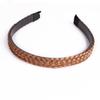 Damen Haarband Fischgrätenzopf Faule Perücke Twist Zopf Stirnband Haarnadel Böhmische Mode Rutschfester Kopfschmuck Braut Haarschmuck