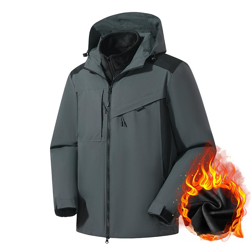 Куртка для активного отдыха «три в одном» для мужчин и женщин — фото 5