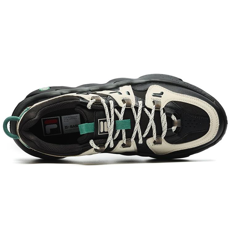 FILA Panini Basketball Shoes 'Black Oatmeal' Men's F12M242605FBO