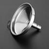1pc Funnel Stainless Steel Filling Hip Flask Beer Liquid Oil Tools Small Mouth