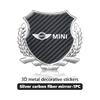 3D Alloy Car Trunk Window Side Emblem Badge Decal Decoration Sticker For MINI Cooper R60 R56 F56 F55 F57 F60 Countryman gzpxv22