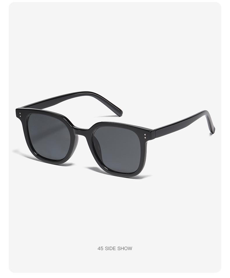High-End Retro Square Frame Polarized Sunglasses - UV Protection for Men & Women