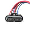 6Pin For Fiat 500X 2014 - 2024 Rear Tail Light Lamp Connector Pigtail Plug Prewired Wiring Harness Cable 2020 2019 61132359993