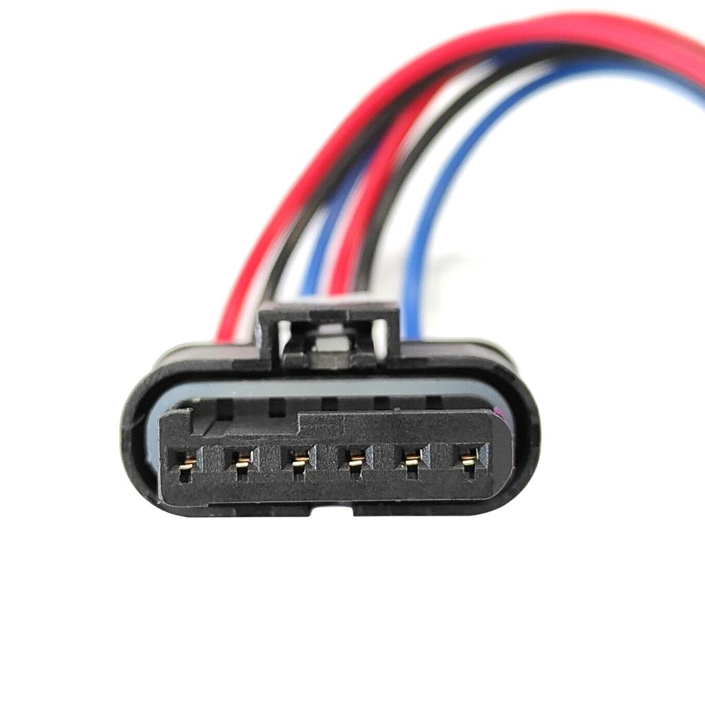6Pin For Fiat 500X 2014 - 2024 Rear Tail Light Lamp Connector Pigtail Plug Prewired Wiring Harness Cable 2020 2019 61132359993