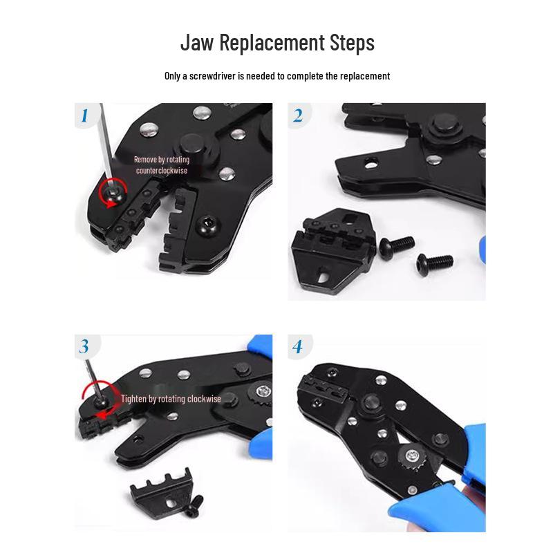 SN Pliers Jaw Wire Crimping Series - Multifunctional Terminal Accessories for Electricians