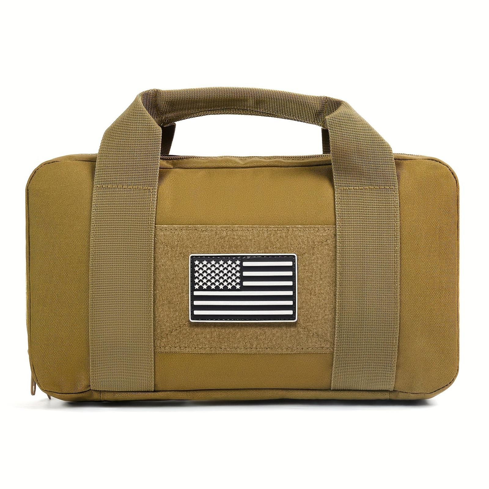 

Сумка-кейс для пістолета м яка сумка для перенесення та зберігання сумка для тиру для пістолета ручна сумка для рук повного розміру One Size