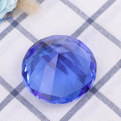 Blauer Kristall Diamanten Basteln Dekorativ 60mm Diamant Schmuckstück Hochzeit Zuhause Brautparty Romantisch Falscher Diamant Dekor