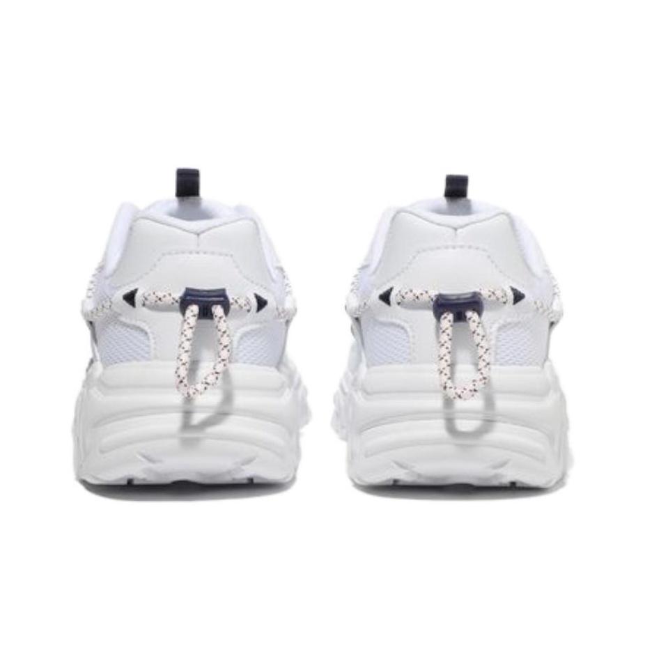 FILA Fluid Fabric Synthetic Leather Sports Shock Absorbing Wear Resistant Breathable Lightweight Low Top Casual Shoes 1JM01248D_100