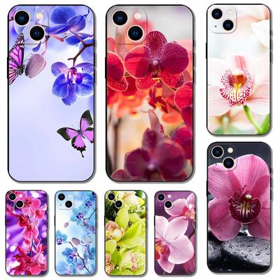 Květ orchideje Pouzdro na telefon iPhone Samsung Galaxy Redmi Xiaomi Oppo OnePlus Note SA 7 8 9 10 11 12 13 14 20 21 22 23 53 54 Pro Max Ultra TPU Soft