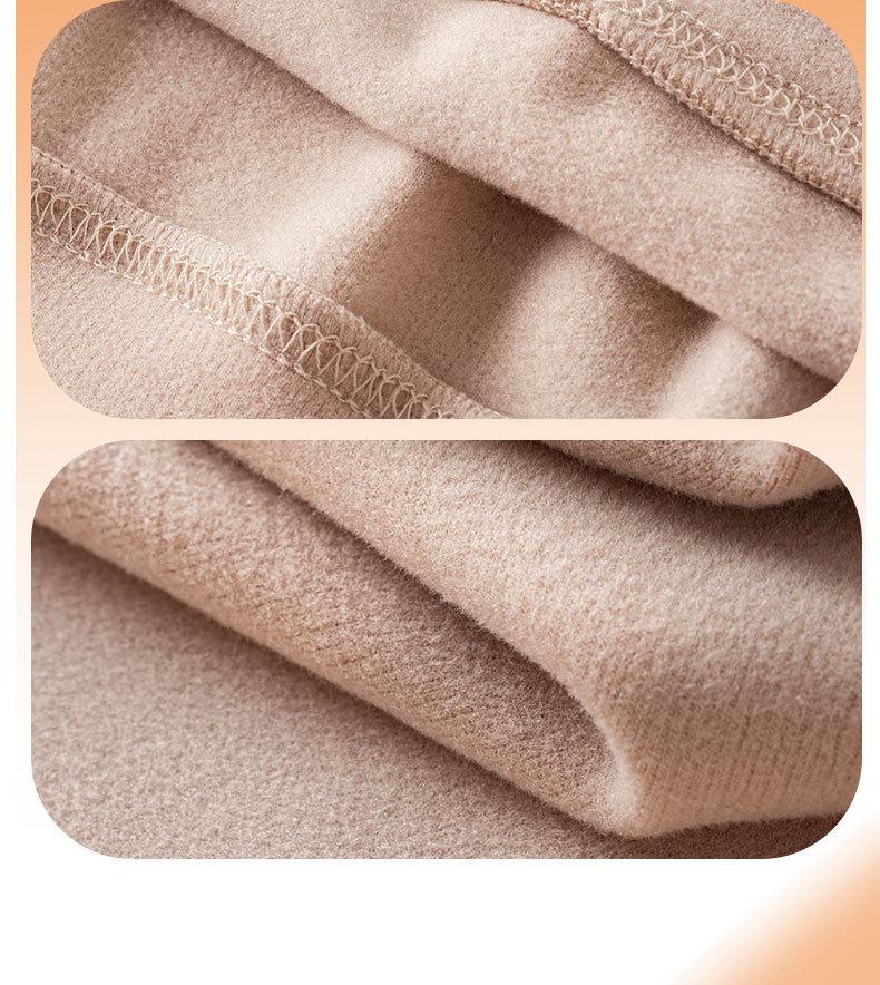 450g Thickened Cashmere Protein Raglan Sleeve Sweatshirt - Women's Warm Round Neck Top