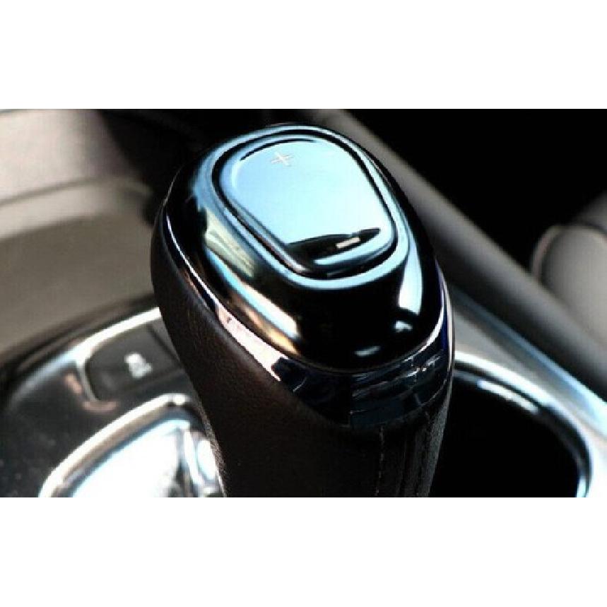 For Chevrolet Malibu 2016- Inner Gloss Black Gear Shift Knob Head Cover Trim