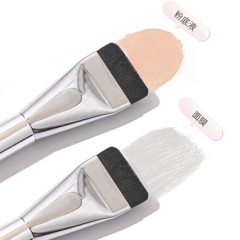 Flat Head Foundation Brush: Precision Makeup Tool for Liquid or Mask Application
