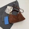 Vintage Women's Solid Color Bucket Small Crossbody Bag Autumn and Winter Matte Leather  Adjustable Shoulder Bag for Work, Travel