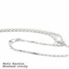 [STERLING SILVER 925] Feather Silver Necklace Pendant Chain AMTHANE-004
