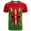 3D Printed Kenya National IndependenceDay T Shirt The Republic-of Kenya Emblem Falg Graphic Short Sleeves Vintage Tee Shirts Top