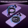 Magnetic Ring‑Clip Multi‑Functional Metal Desktop Phone Holder Lazy‑Person Portable Multi‑Angle Adjustable Stand Bracket