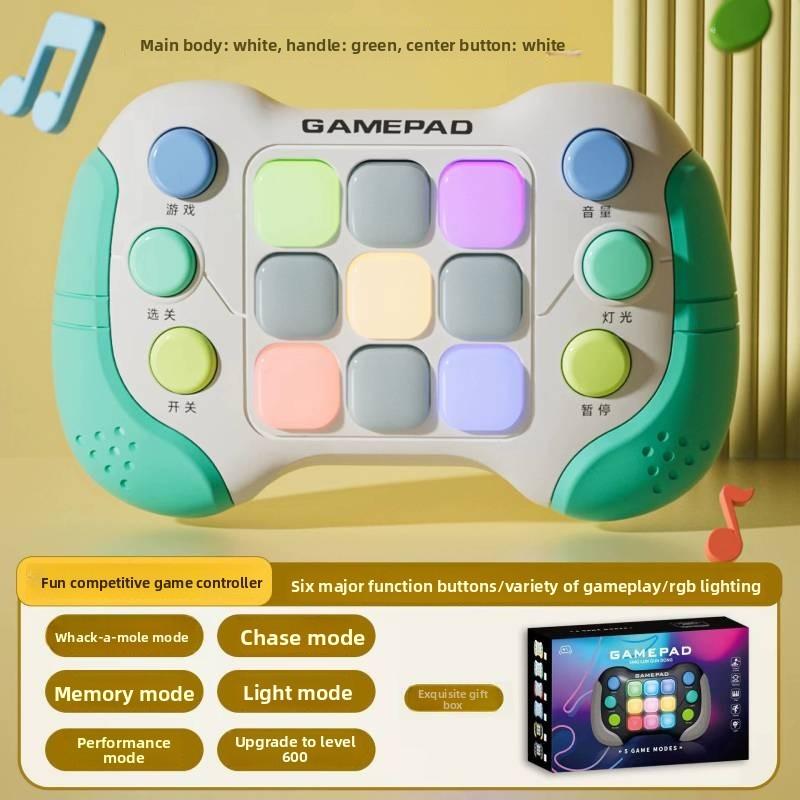 Childrens Whackamole Button Game With Flashing Lights And Sound For Brain Development