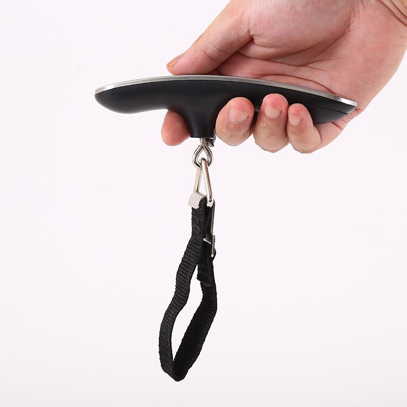 Nerezová kartáčovaná váha na zavazadla Přenosná přenosná váha Elektronická váha Kurýrní váha Cestovní váha na zavazadla Elektronická přenosná váha