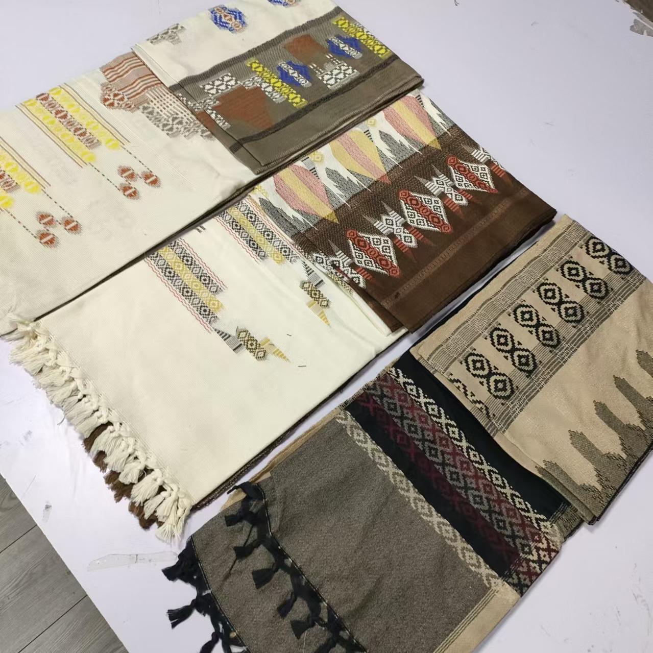 Arab Apron Middle Eastern Prayer Scarf Arabic Yemeni Apron Islamic Shemagh Muslim Men s Apron 106x19cm 540g/pieces