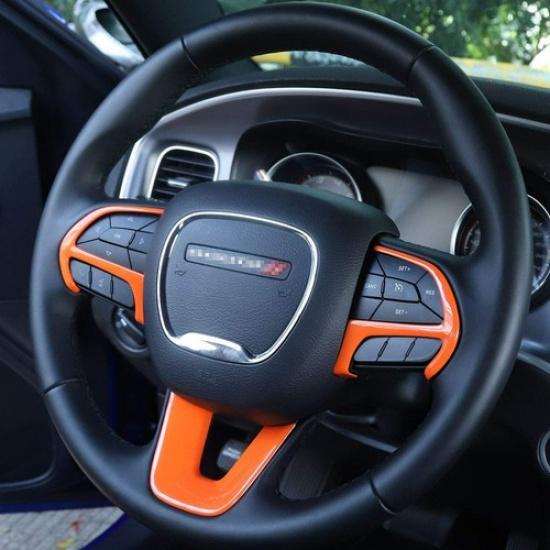 Lenkradabdeckung Rahmenverkleidung für Dodge Charger Challenger Grand Cherokee SRT8