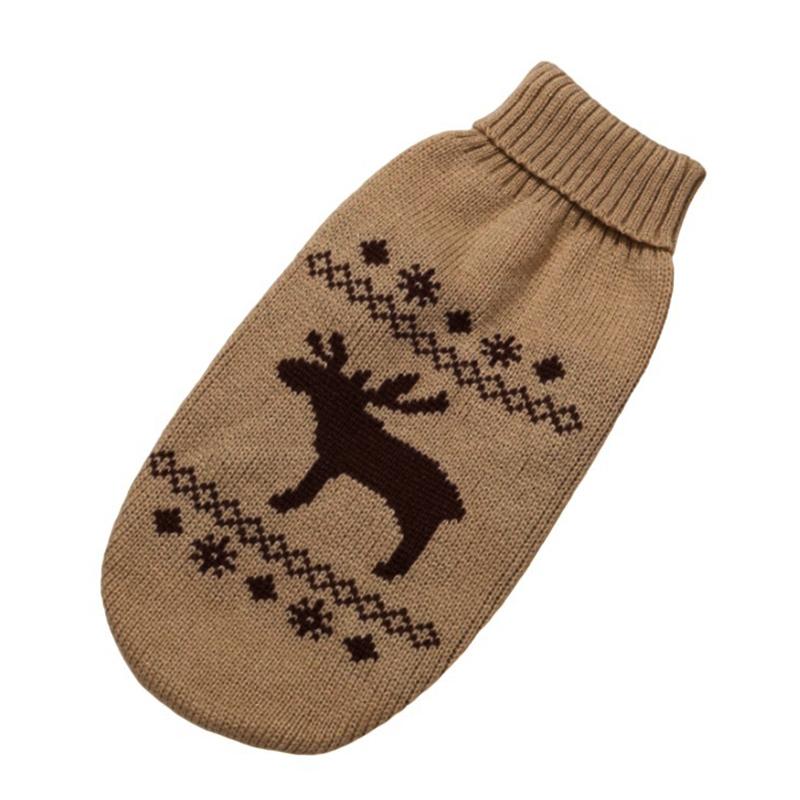 Dog Clothes Winter Warm Puppy Cats Sweater For Small Medeium Dogs Knit Sweater Pug Chihuahua Coat Bulldog Pullover Pet Clothing