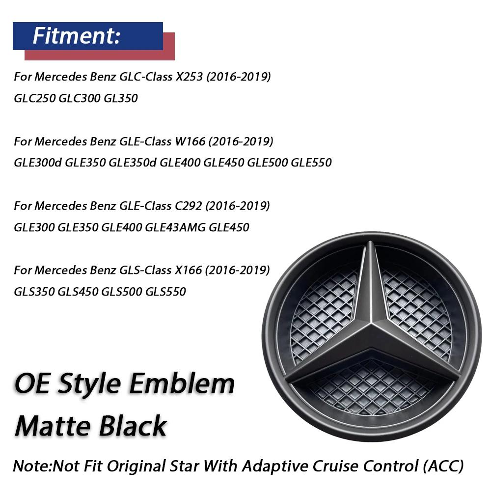 

GLC GLB For Mercedes Benz GLC/GLE/GLS 2016-2019 X253 W166 C292 X166 GLC250 GLE400 GLE300 GLS350 Matte OE Style Front Grilled St