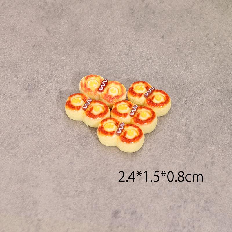 Mini Bread Cabinet Play Set: Children s Pretend Play Toy with Dessert Figurines for Supermarket Scenes.