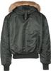 Winter Jacket Alpha Industries 45P Hooded Rep.grey