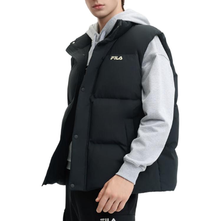 Men's Vest FILA ORIGINALE Vest Men's Jet Black