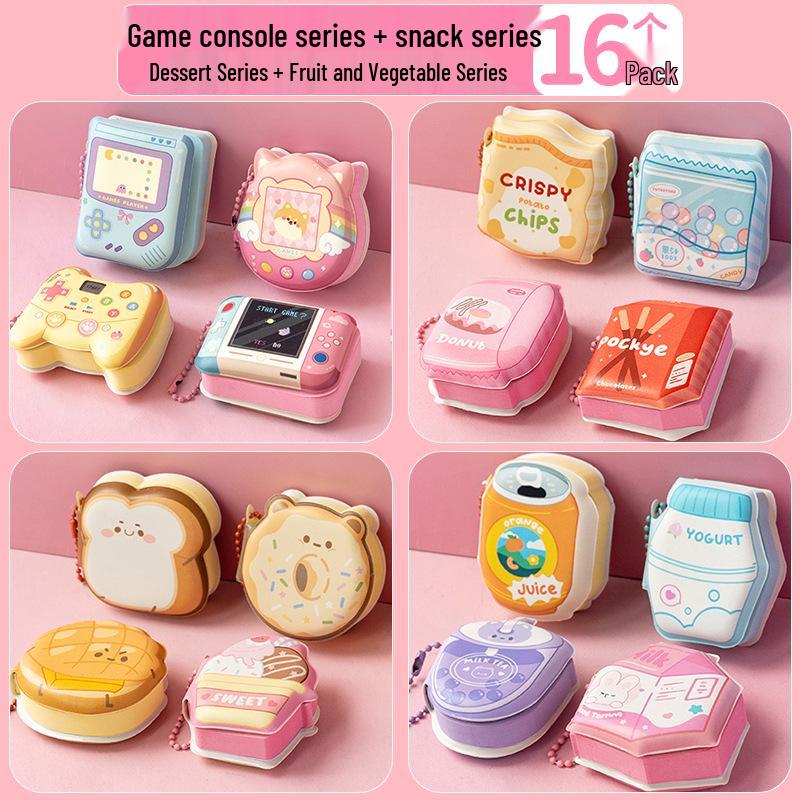 Mini Bean Decompression Sticky Notes: Cute Pocket-Size Pinch Memo Pad