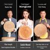 Juxin Solid Willow Wood Round Cutting Board
