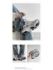 Black Warrior Men's 10CM Invisible Height Boost Shoes, Autumn Mesh Breathable Retro Dad Sneakers