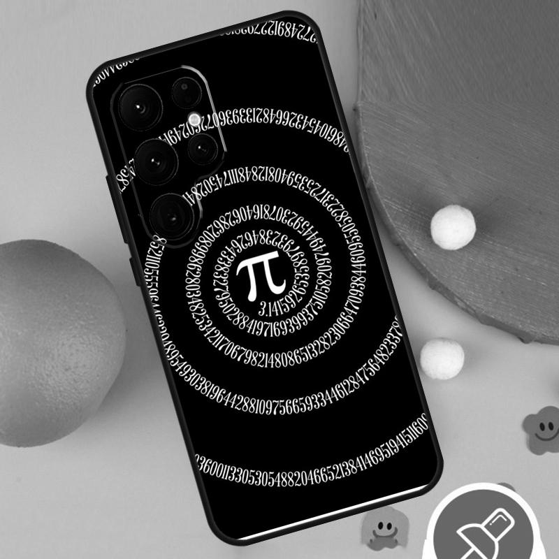 Math Formula Pi Case For Samsung Galaxy S25 Ultra S24 S23 S22 S21 Ultra S9 S10 S20 Plus S24 FE Funda Cover