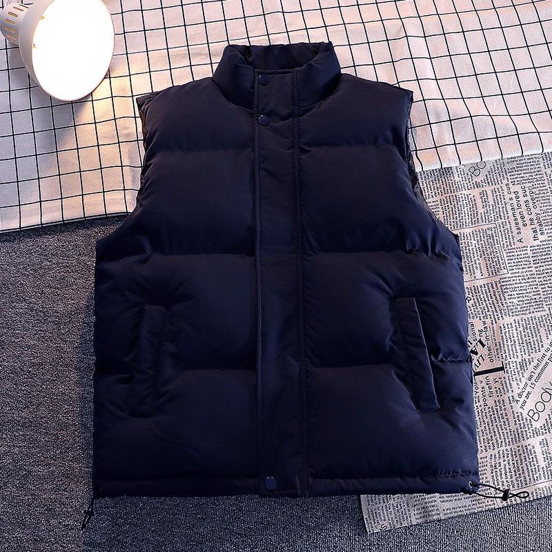 New Couple Cotton Vest Women's Autumn and Winter Loose Outer Wear Casual Fashion Vest Vest Vest Jacket Men
