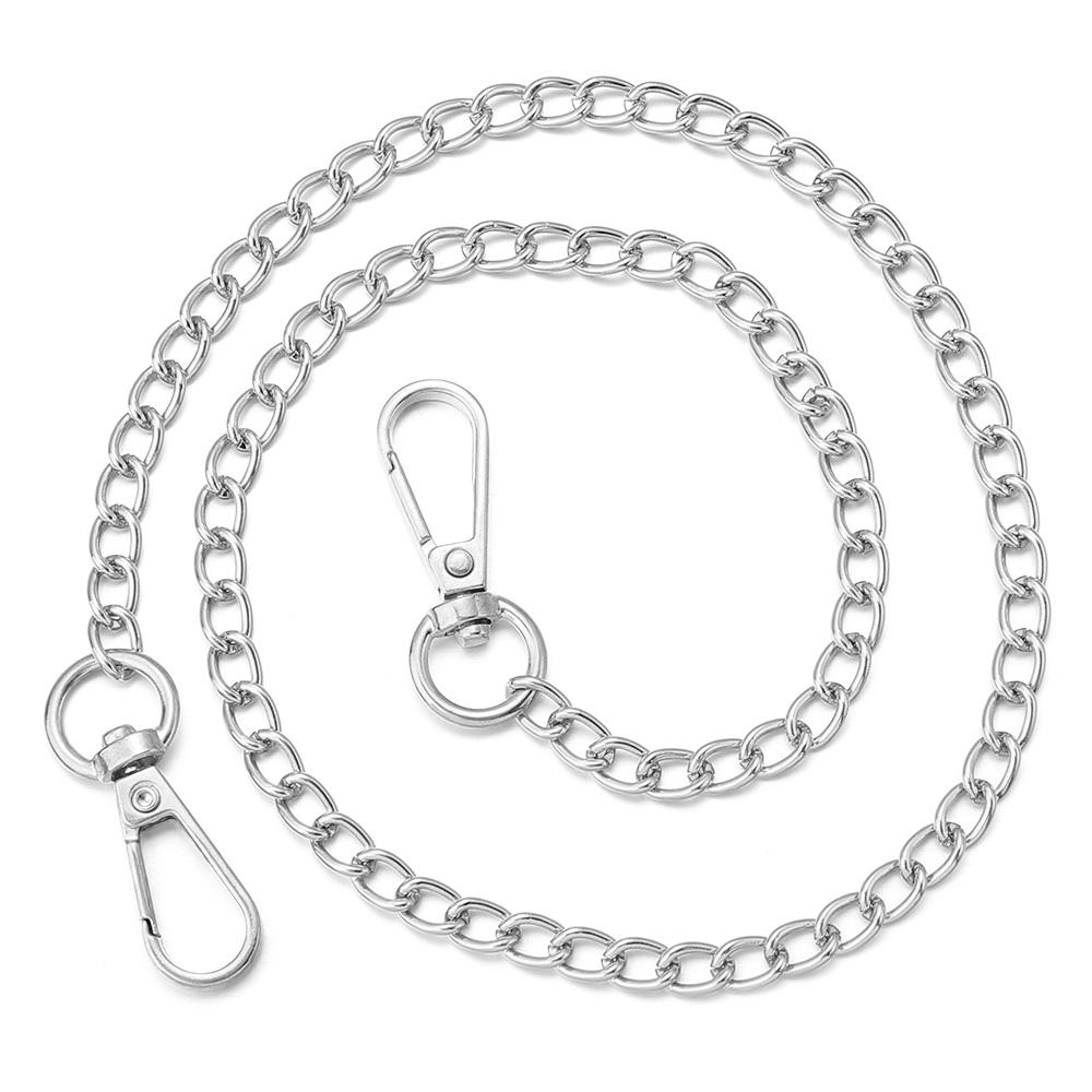 Metal Aluminum Replacement Bag Chain 20/40/80/120cm Women Shoulder strap for bags replace Crossbody chain Bag Accessories