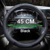 For 38 40 42 45 47 50CM Car Truck Auto Van Lorry Bus Steering Wheel Cow Leather Non-slip and Breathable Interior Accessories