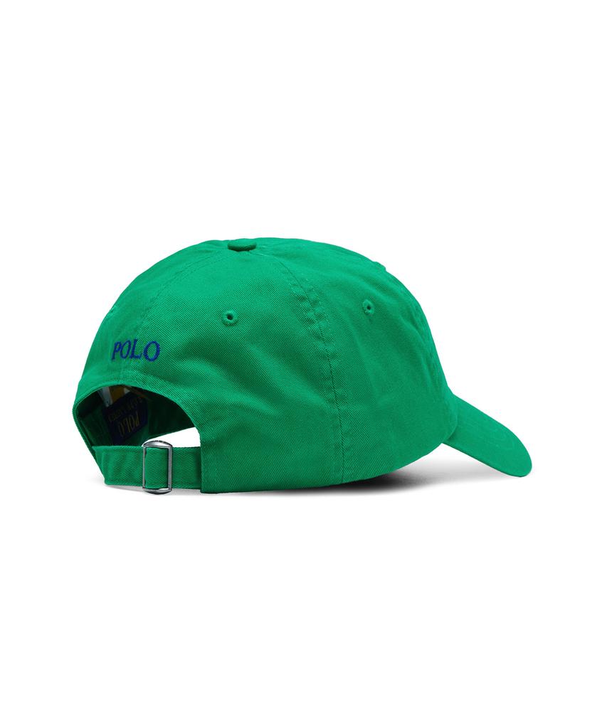 POLO RALPH LAUREN Baumwoll-Chino-Baseballkappe - Tiefgrün