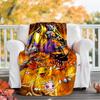 1pc Digimon Theme Blanket - Digital Print, Polyester, Cozy for All Seasons, Perfect for Outdoor, and Travel