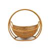 With Handle Imitation Rattan Basket Imitation Vine Weaving Hand Woven Basket  Home Kitchen