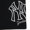 New MLB New York Yankees Casual Shorts Unisex Black 3ASPB0243-50BKS